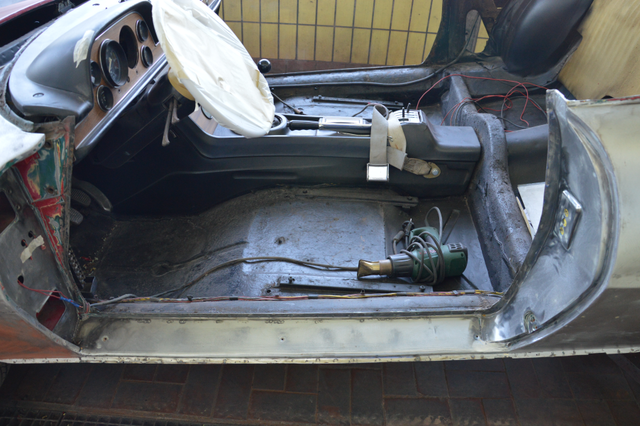 Dere Schweller links oben geschweißt