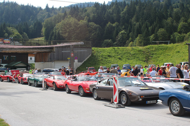 Aufstellung beim Lotus Bergpreis