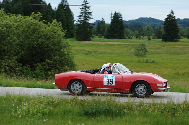 Helga Z. in ihrem 2400 Spider