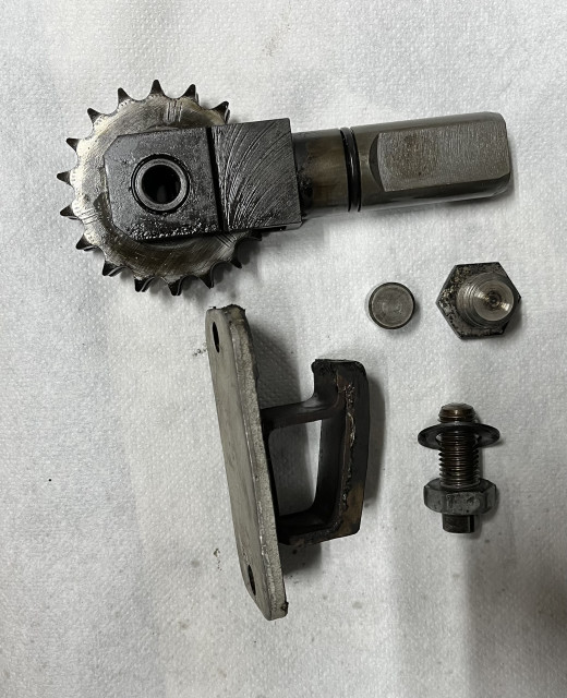 Kettenspanner frühe Version