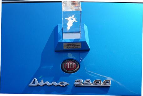 Der wohlverdiente Preis in der passenden Farbe