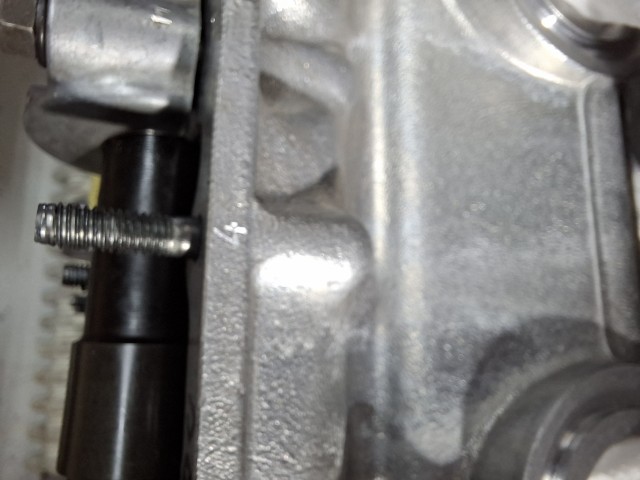 Markierung 4 auf Kopf