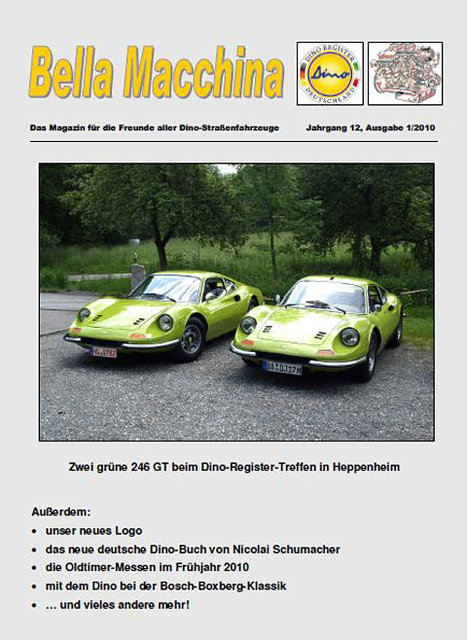 Bella Macchina, Ausgabe 1/2010