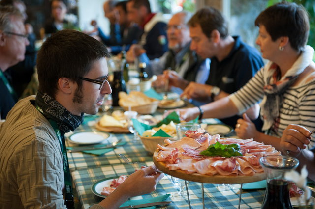 Essen kam nicht zu kurz